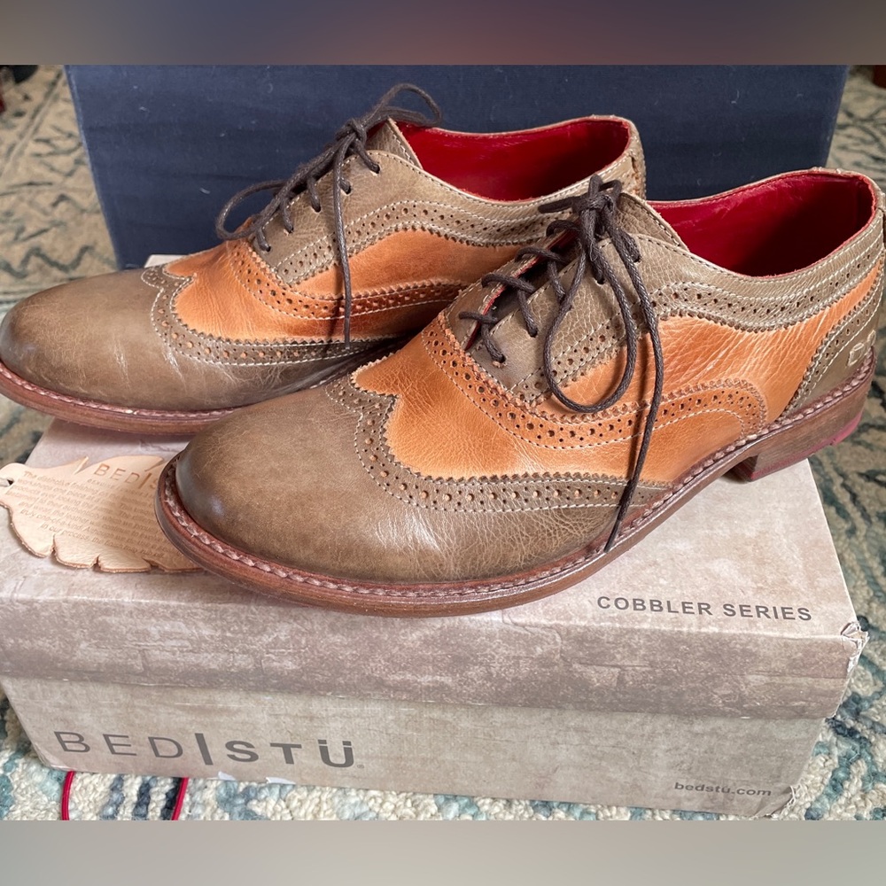 Bed Stu Lita women’s wingtip oxfords